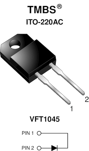 二极管整流器: SCHOTTKY - (VFT1045)